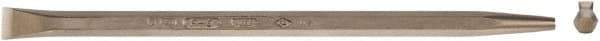 Ampco - 18" OAL Pinch Bar - 1" Wide, Aluminum Bronze - All Tool & Supply