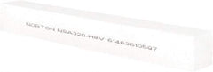 Norton - 320 Grit Aluminum Oxide Square Dressing Stick - 8 x 1 x 1, Extra Fine Grade, Vitrified Bond - All Tool & Supply