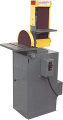 Kalamazoo - 48" Long x 6" Wide Belt, 12" Diam, Combination Sanding Machine - 3 hp, Triple Phase - All Tool & Supply