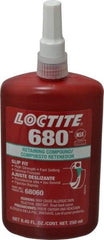 Loctite - 250 mL Bottle, Green, High Strength Liquid Retaining Compound - Series 680, 24 hr Full Cure Time, Hand Tool Removal - All Tool & Supply