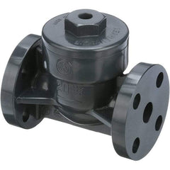 Asahi/America - 3/4" PVC Check Valve - Spring Check, Flanged, 150 WOG - All Tool & Supply