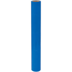 Protective Tape: 36″ Wide, 3.2 mil Thick, Translucent Blue Acrylic Adhesive