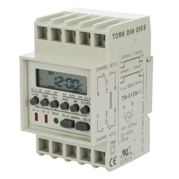 TORK nsi - Electrical Timers & Timer Switches Timer/Switch Type: Electronic Timer Switch Recommended Environment: Indoor/Outdoor - All Tool & Supply