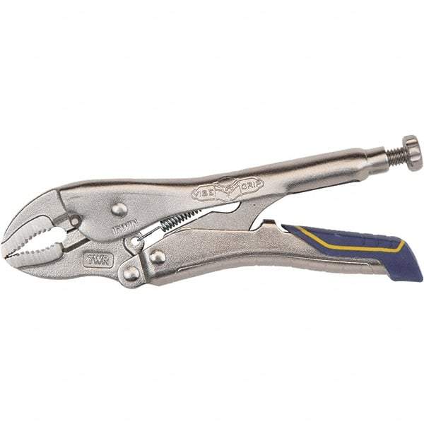 Irwin - Locking Pliers Plier Type: Locking Pliers Jaw Style: Curve w/Wire Cutter - All Tool & Supply