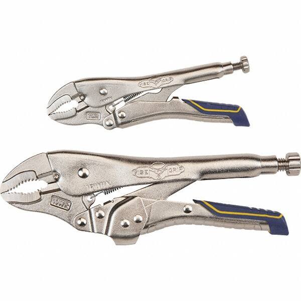 Irwin - Locking Pliers Plier Type: Locking Pliers Jaw Style: Long Nose; Curved - All Tool & Supply