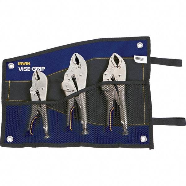 Irwin - Locking Pliers Plier Type: Locking Pliers Jaw Style: Straight; Curve w/Wire Cutter; Long Nose - All Tool & Supply