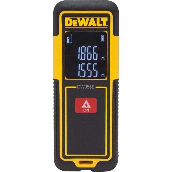 DeWALT - Laser & Ultrasonic Distance Finders Type: Laser Maximum Distance (Feet): 55.00 - All Tool & Supply