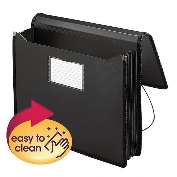 SMEAD - File Folders, Expansion Folders & Hanging Files Folder/File Type: Expanding Wallet Color: Black - All Tool & Supply