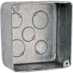 Hubbell-Raco - 4 x 4 x 2.188" Steel Square Junction Box - All Tool & Supply