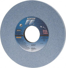 Norton - 12" Diam x 3" Hole x 3/4" Thick, I Hardness, 46 Grit Surface Grinding Wheel - Ceramic, Type 1, Coarse Grade, 2,070 Max RPM, Vitrified Bond, No Recess - All Tool & Supply