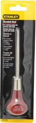 Stanley - 6-1/16" OAL Steel Scratch Awl - Hardwood Handle - All Tool & Supply