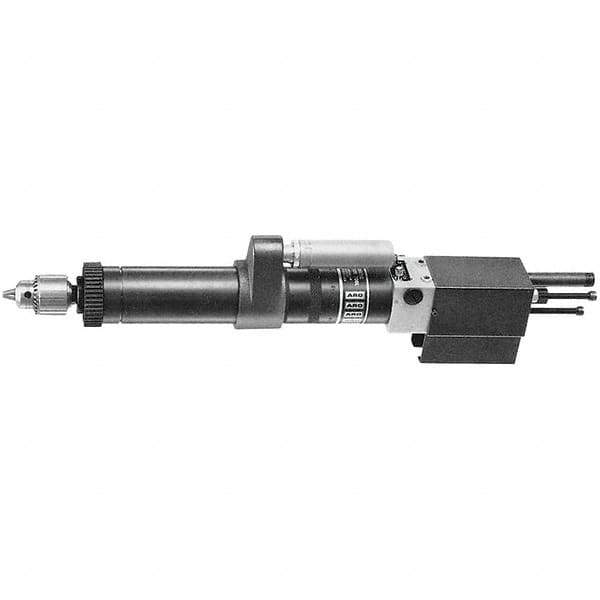 Ingersoll-Rand - 3/8" Reversible Keyed Chuck - Inline Handle, 1,450 RPM, 0.5 hp, 90 psi - All Tool & Supply