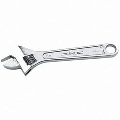 SK - Adjustable Wrench - Chrome Finish - All Tool & Supply