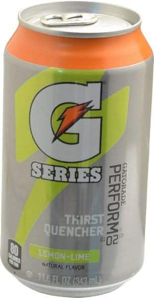 Gatorade - 11.6 oz Can Lemon-Lime Activity Drink - Ready-to-Drink - All Tool & Supply