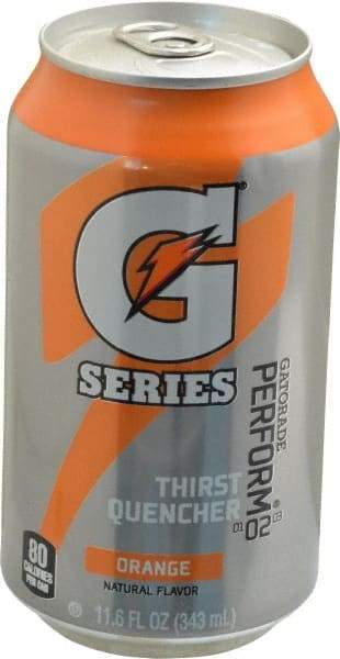 Gatorade - 11.6 oz Can Orange Activity Drink - Ready-to-Drink - All Tool & Supply