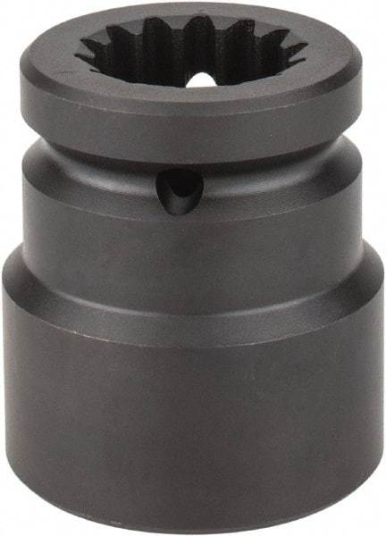 Proto - #5 Spline Drive, 1-5/8" Socket, Impact Socket - 6 Points, 3-5/8" OAL - All Tool & Supply