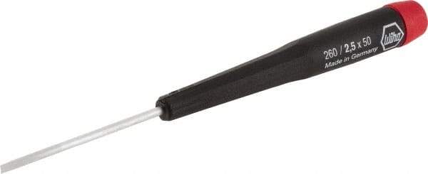 Wiha - Precision Slotted Screwdriver - Ergonomic Handle - All Tool & Supply