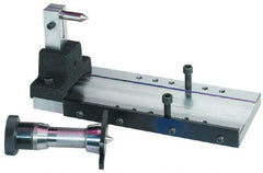 Harig - Base Plate and Tailstock Assembly - Compatible with Uni Dex 070-100 Grinding Fixture - All Tool & Supply