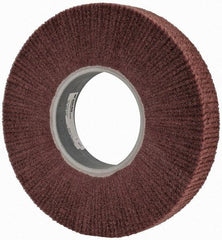 3M - 12" Diam Aluminum Oxide Finishing Flap Wheel - 5" Hole, 2" Wide, Density 3, Nonwoven, Fine Grade, 2,500 Max RPM - All Tool & Supply