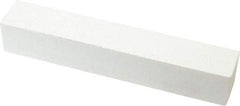 Norton - 220 Grit Aluminum Oxide Square Dressing Stick - 6 x 1 x 1, Very Fine Grade, Vitrified Bond - All Tool & Supply