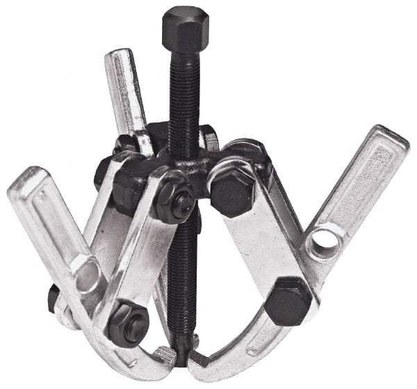 Proto - 4" Spread, 2 Ton Capacity, Gear Puller - 3-1/2" Reach, For Bearings, Gears & Pulleys - All Tool & Supply