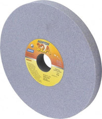 Norton - 8" Diam x 1-1/4" Hole x 3/4" Thick, J Hardness, 60 Grit Surface Grinding Wheel - Aluminum Oxide, Type 1, Medium Grade, 3,600 Max RPM, Vitrified Bond, No Recess - All Tool & Supply