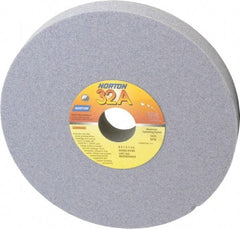 Norton - 8" Diam x 1-1/4" Hole x 1" Thick, K Hardness, 60 Grit Surface Grinding Wheel - Aluminum Oxide, Type 1, Medium Grade, 3,600 Max RPM, Vitrified Bond, No Recess - All Tool & Supply