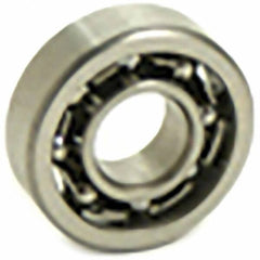 Tritan - Radial Ball Bearings; Type: Miniature ; Style: Open ; Bore Diameter (Decimal Inch): 0.3150 ; Bore Diameter (mm): 8.00 ; Outside Diameter (mm): 22.00 ; Outside Diameter (Decimal Inch): 0.8700 - Exact Industrial Supply