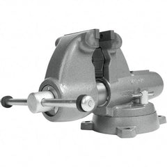 Wilton - Bench & Pipe Combination Vises Jaw Width (Inch): 5 Jaw Opening Capacity (Inch): 7 - All Tool & Supply