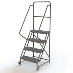 TRI-ARC - Rolling & Wall Mounted Ladders & Platforms Type: TiltNRoll Rolling Ladder Style: Tilt & Roll Safety Ladder - All Tool & Supply