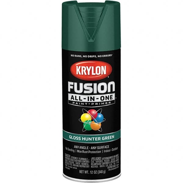 Krylon - Spray Paints Type: Acrylic Enamel Spray Paint Color: Hunter Green - All Tool & Supply