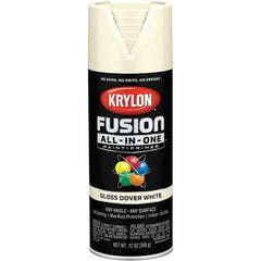 Krylon - Spray Paints Type: Acrylic Enamel Spray Paint Color: Dover White - All Tool & Supply