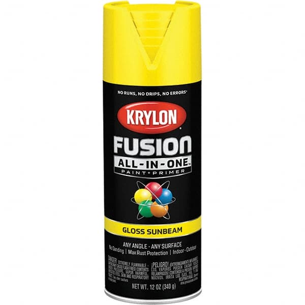 Krylon - Spray Paints Type: Acrylic Enamel Spray Paint Color: Sunbeam - All Tool & Supply