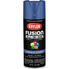 Krylon - Spray Paints Type: Acrylic Enamel Spray Paint Color: Blue Hyacinth - All Tool & Supply