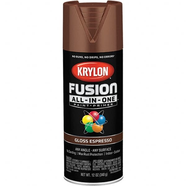 Krylon - Spray Paints Type: Acrylic Enamel Spray Paint Color: Espresso - All Tool & Supply