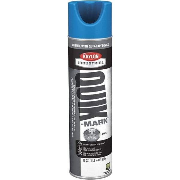 Krylon - Striping & Marking Paints & Chalks Type: Marking Paint Color Family: Blue - All Tool & Supply