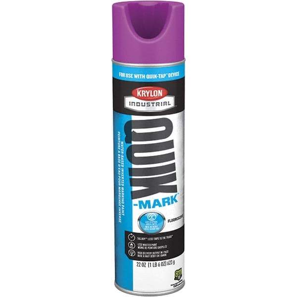 Krylon - Striping & Marking Paints & Chalks Type: Marking Paint Color Family: Purple - All Tool & Supply