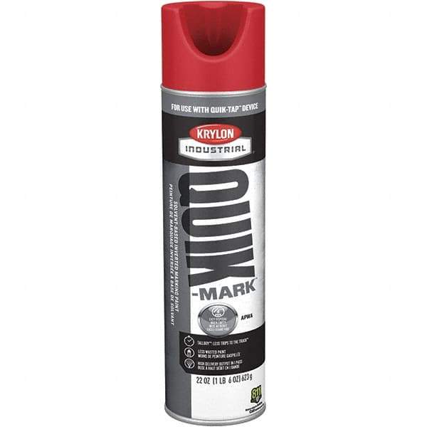 Krylon - Striping & Marking Paints & Chalks Type: Marking Paint Color Family: Red - All Tool & Supply