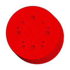 Hook & Loop Discs; Disc Diameter (Decimal Inch): 5; Grade: Coarse; Medium; Fine; Grit: 60; Abrasive Material: Ceramic Blend; Disc Color: Red; Package Quantity: 7; Grit: 60; Grit: 60; Package Quantity: 7