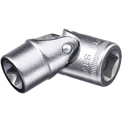 Specialty Sockets; Type: Non-Impact; Drive Size: 0.375 in; Socket Size: E8; Insulated: No; Non-sparking: No; Tether Style: Not Tether Capable; Features: Uniflex; Thin wall; Finish/Coating: Chrome-Plated; Finish: Chrome-Plated; Drive Size: 0.375 in; Socket