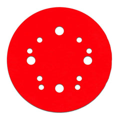 Hook & Loop Discs; Disc Diameter (Decimal Inch): 5; Grade: Medium; Grit: 120; Abrasive Material: Ceramic Blend; Disc Color: Red; Package Quantity: 50; Grit: 120; Grit: 120; Package Quantity: 50