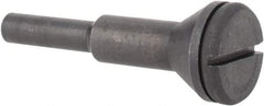 Value Collection - 1/4" Hole, Screw Lock Wheel & Disc Mandrel - 2" OAL, 1/4" Max Wheel Width, 1/4" Shank Diam - All Tool & Supply