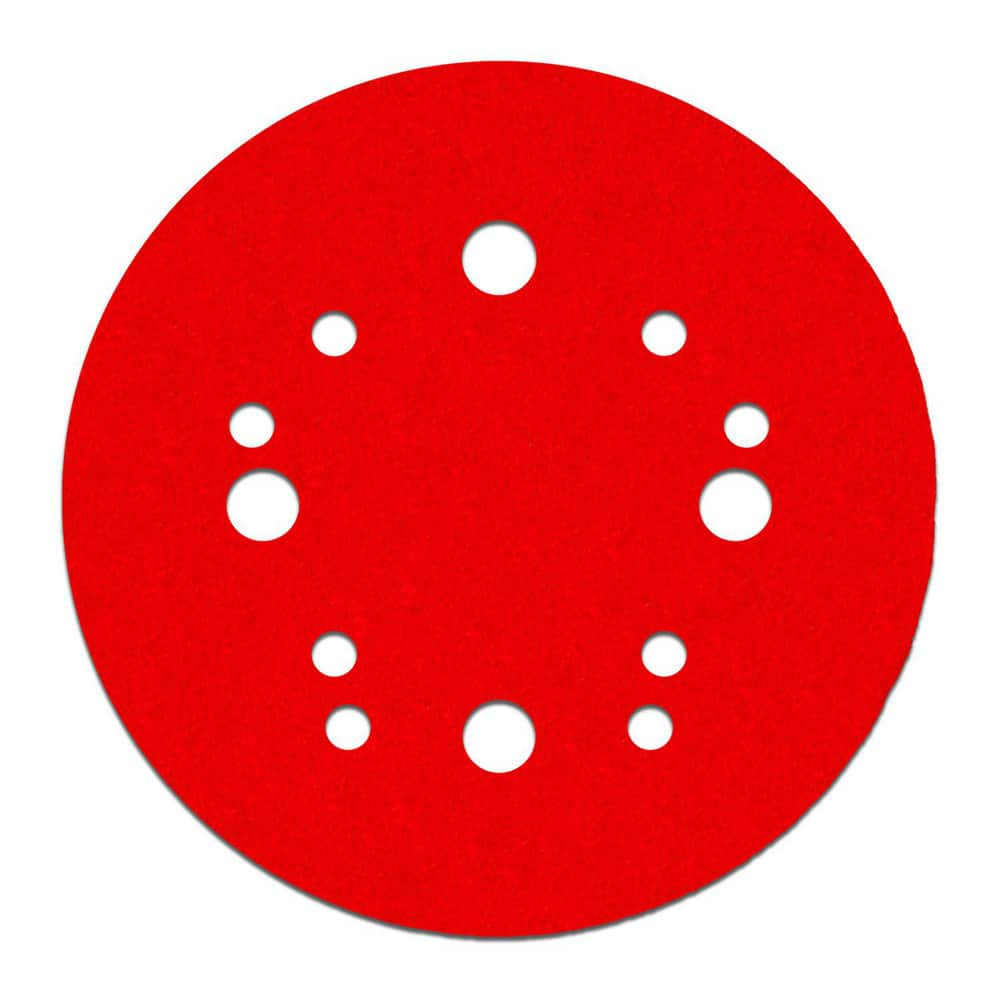 Hook & Loop Discs; Disc Diameter (Decimal Inch): 5; Grade: Coarse; Grit: 60; Abrasive Material: Ceramic Blend; Disc Color: Red; Package Quantity: 4; Grit: 60; Grit: 60; Package Quantity: 4