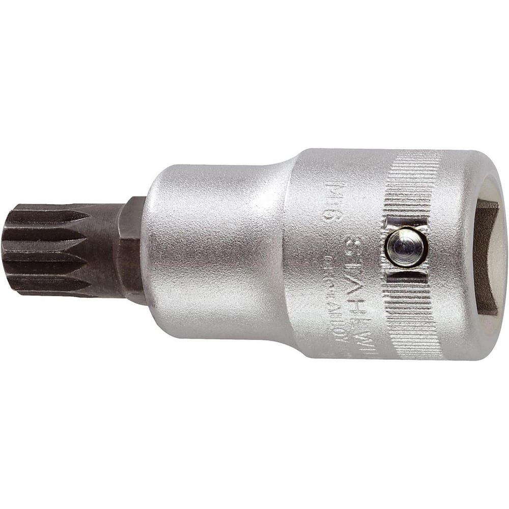 Screwdriver & Drag Link Sockets; Type: XZN Screwdriver Socket; Drive Size (Inch): 0.75 in; Blade Width (mm): 34.7 mm; Blade Thickness (Decimal Inch): 1 mm; Point Size: M16; Finish: Chrome-Plated; Insulated: No; Non-sparking: No; Tether Style: Not Tether C