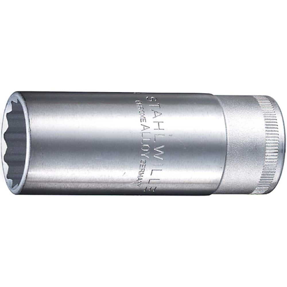 Hand Sockets; Socket Type: Deep Socket; Drive Size: 1/2 in; Socket Size (Inch): 7/16; Drive Style: Hex; Overall Length (Decimal Inch): 3.2700; Material: Steel; Insulated: No; Tether Style: Not Tether Capable; Features: Anti-Slip Drive profile; Thin wall;