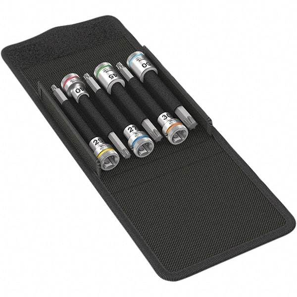 Wera - Hex & Torx Bit Socket Sets Type: Torx Bit Socket Set Drive Size: 3/8 - All Tool & Supply