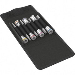 Wera - Hex & Torx Bit Socket Sets Type: Hex Bit Socket Set Drive Size: 3/8 - All Tool & Supply