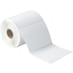 Value Collection - Pack of 12 Rolls, 377 Labels per Roll, 4" x 4" White Paper Thermal Labels - All Tool & Supply