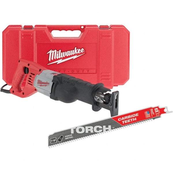 Milwaukee Tool - Electric Reciprocating Saws Amperage: 12.00 Strokes per Minute: 3000 - All Tool & Supply