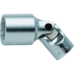 Hand Sockets; Socket Type: Flex Socket; Drive Size: 1/4 in; Socket Size (Inch): 5/16; Drive Style: Hex; Overall Length (Decimal Inch): 1.3400; Material: Steel; Insulated: No; Tether Style: Not Tether Capable; Features: Anti-Slip Drive profile; Thin wall;